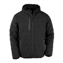 (R240X) Recycled Black Compass Padded Winter Jacket [RT240]