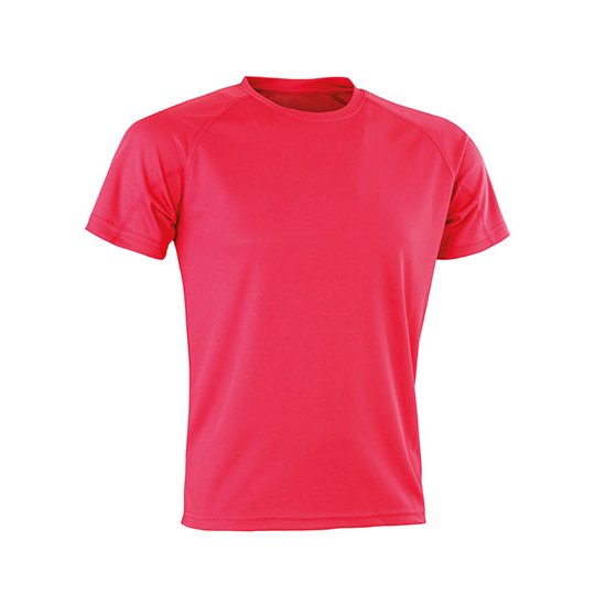 [1000223224] (S287X) Impact Aircool Performance Tee [RT287] (XXS, Fluorescent Pink)