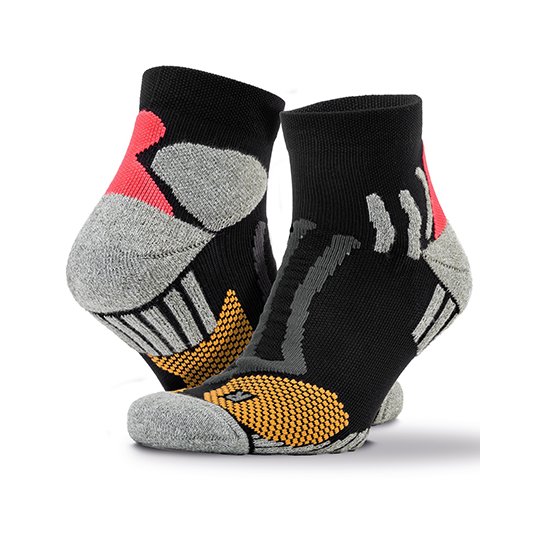 [1000248954] (S294X) Technical Compression Coolmax Sports Socks [RT294] (S/M, Black)