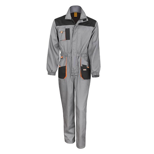 [1000159433] (R321X) Lite Coverall [RT321] (XS, Grey / Black / Orange)