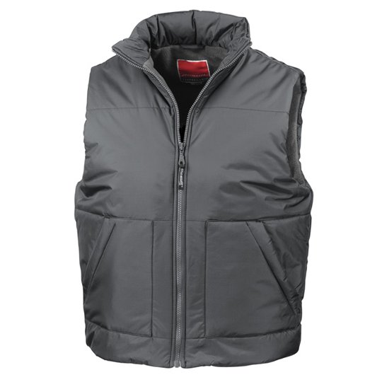 (R044X) Fleeced Lined Bodywarmer