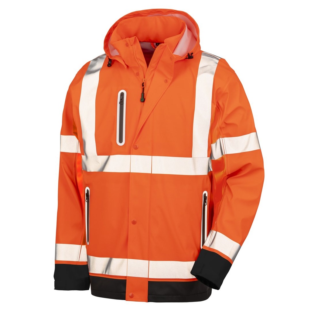 (R507X) Heavy Duty Prism PU Safe & Dry Jacket with Recycled Backing [RT507]