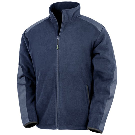 [1000423032] (R515X) Recycled Heavy Duty Microfleece Jacket [RT515] (XS, Navy)