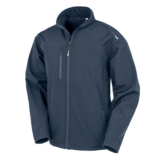 [1000310818] (R900M) Recycled 3-Layer Printable Softshell Jacket [RT900] (XS, Navy)