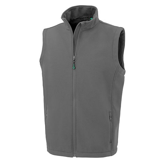 (R902M) Men´s Recycled 2-Layer Printable Softshell Bodywarmer [RT902]