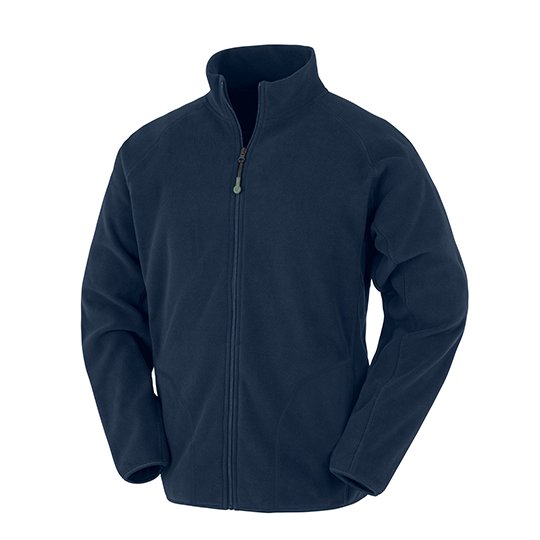 [1000319541] (R907X) Recycled Microfleece Jacket [RT907] (XS, Navy)