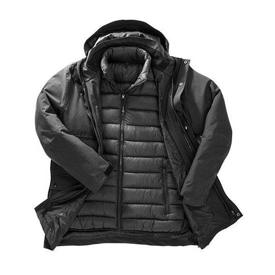 (R920X) Recycled 3-In-1 Padded Ripstop Jacket