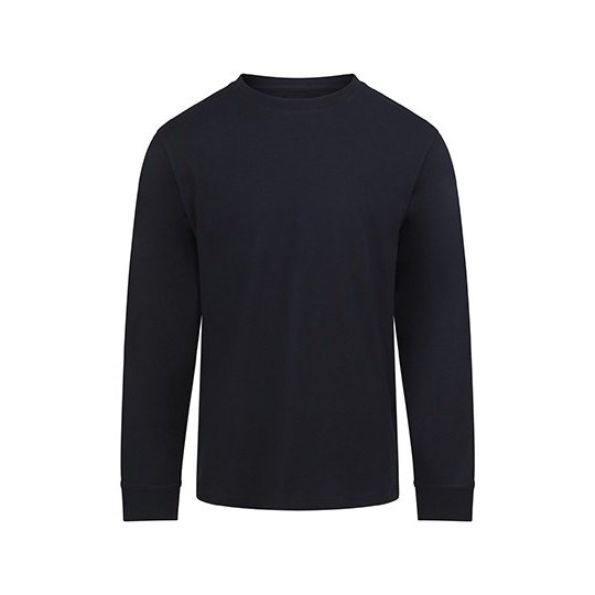 [1000425968] (AT012) AWDis 180 Long Sleeve T [AWT012] (S, Deep Black)