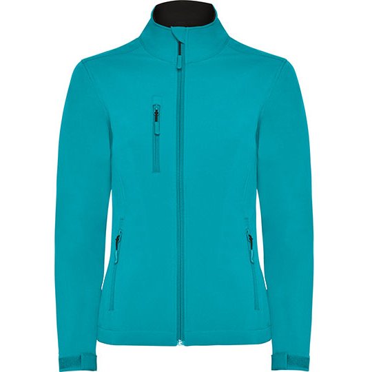 [1000283014] (SS6437) Women´s Nebraska Softshell Jacket [RY6437] (S, Aquamarine 236)