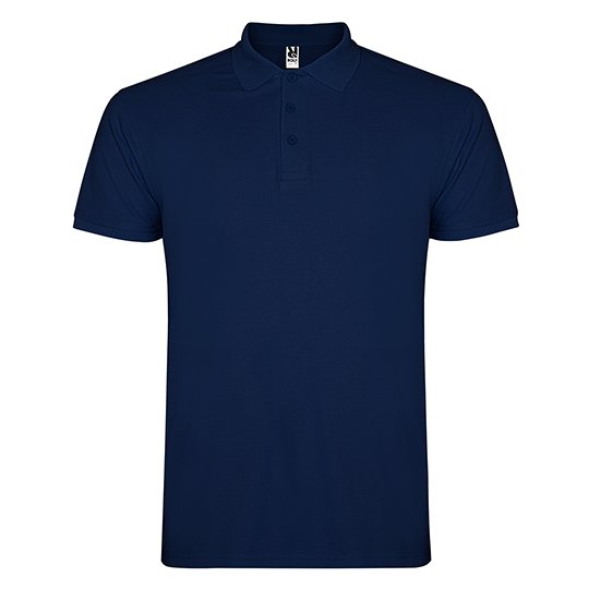 [1000306061] (PO6638) Kids´ Star Poloshirt [RY6638K] (1-2 years, Navy Blue 55)