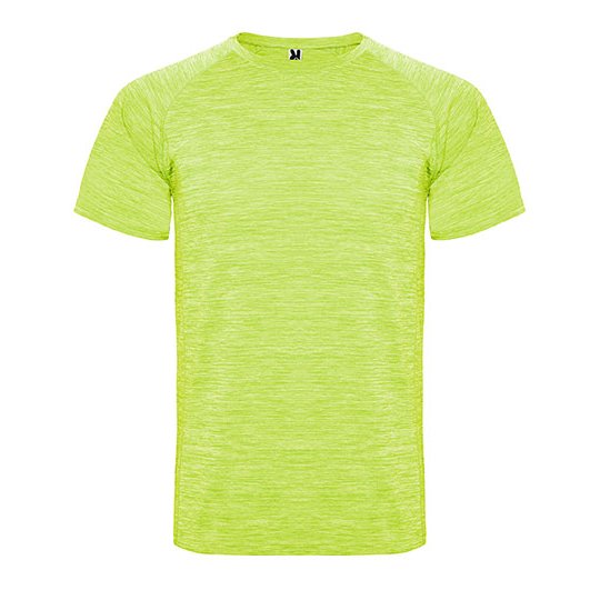 [1000284569] (CA6654) Men´s Austin T-Shirt [RY6654] (S, Heather Fluor Yellow 249)