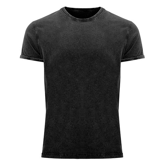 [1000306015] (CA6689) Men´s Husky T-Shirt [RY6689] (S, Black 02)