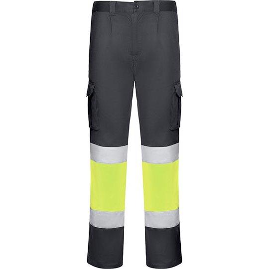 [1000336840] (HV9312) Trousers Daily Stretch Hi-Viz [RY9312] (38, Lead 23 / Fluor Yellow 221)