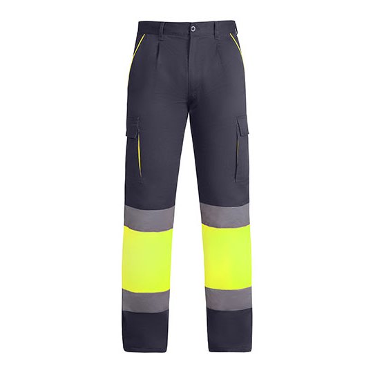 [1000353456] (HV9321) Trousers Enix [RY9321] (38, Lead 23 / Fluor Yellow 221)