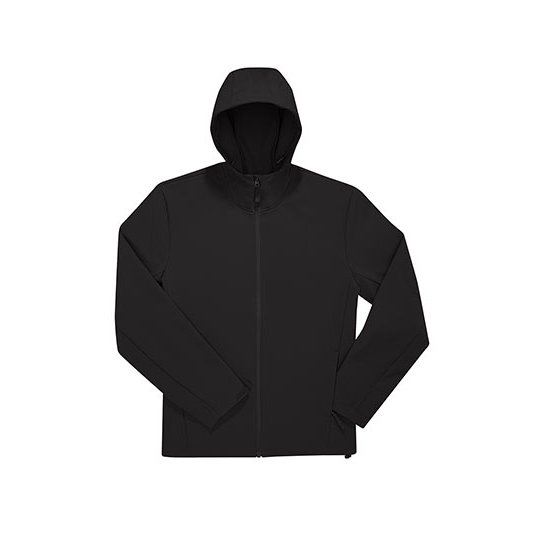 [1000398435] (JG006) Reset Hooded Softshell [BCJG006] (XS, Black)