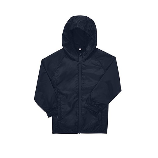 [1000398360] (JK001) Kids Reset Windbreaker [BCJK001] (5/6 (110/116), Navy)