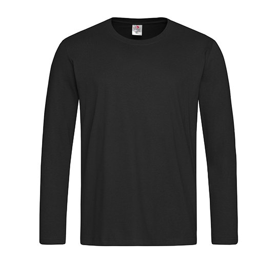 [1000161954] (ST2500) Classic-T Long Sleeve [S240] (S, Black Opal)