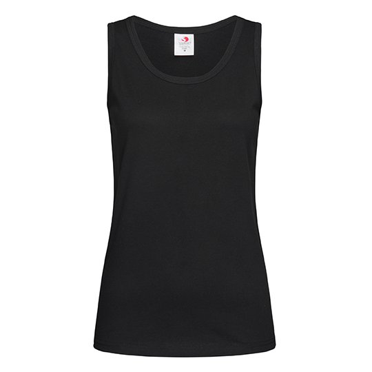 [1000161999] (ST2900) Classic-T Tank Top Women [S265] (S, Black Opal)