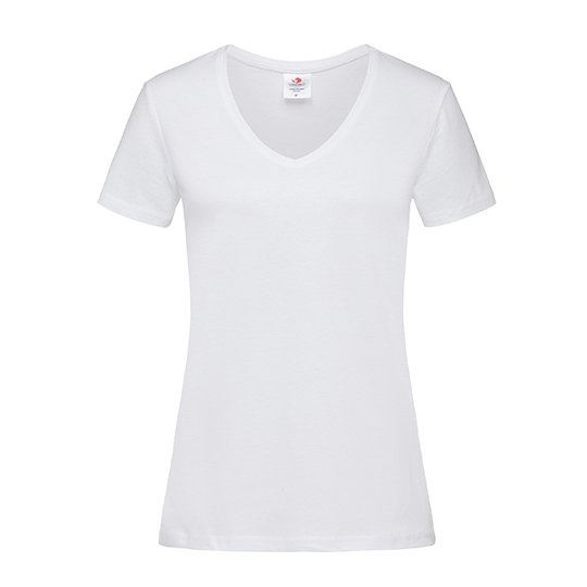 (ST2700) Classic-T V-Neck Women [S279]
