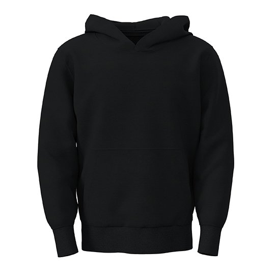 [1000415736] (ST4470) Classic Hoodie [S4470K] (XS (110/116), Black Opal)