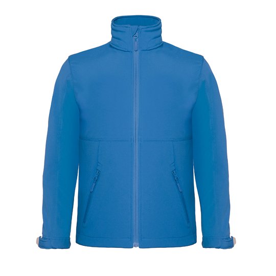 [1000022260] (JK969) Kids´ Hooded Softshell Jacket [BCJK969] (5/6 (110/116), Azure)