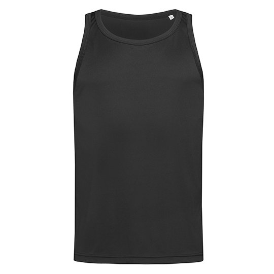 [1000163328] (ST8010) Sports Top [S8010] (S, Black Opal)