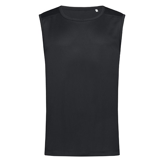 [1000163576] (ST8440) Mesh Sleeveless [S8440] (S, Black Opal)