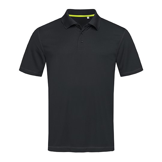 [1000163591] (ST8450) Mesh Polo [S8450] (S, Black Opal)