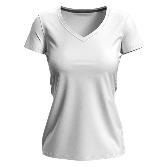 (ST9710) Stretch-T V-Neck Women [S9710]