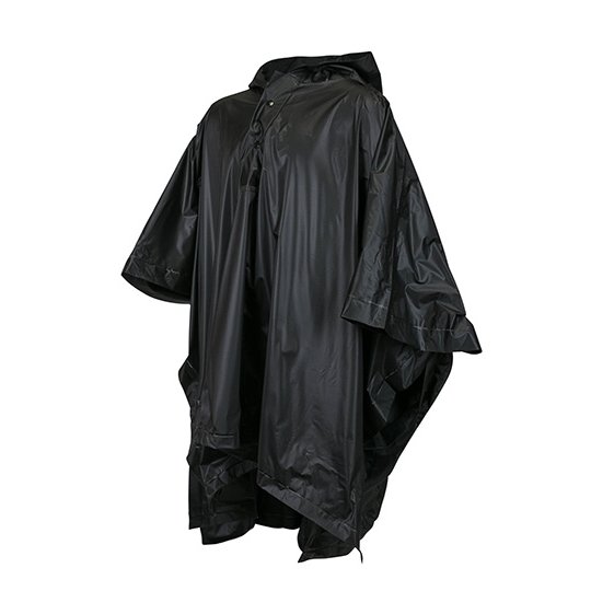 [1000214150] Kids´ Splashmacs Poncho [SC019] (Black)