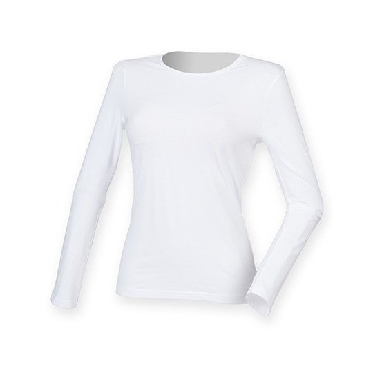 (SK124) Women´s Feel Good Long Sleeved Stretch T