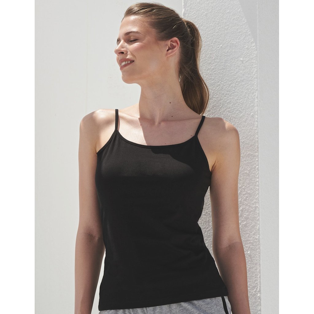 (SK126) Women´s Feel Good Stretch Spaghetti Vest