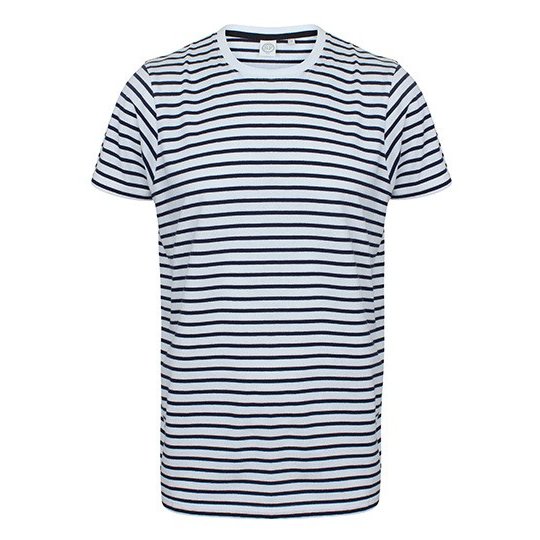 [1000214427] (SF202) Unisex Striped T [SFM202] (XXS)