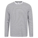 (SF204) Unisex Long Sleeved Striped T [SFM204]