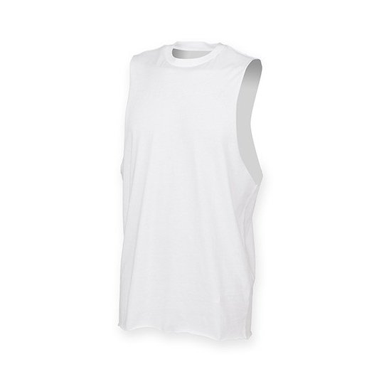 (SF232) Men´s High Neck Slash Armhole Vest