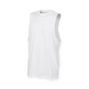 (SF232) Men´s High Neck Slash Armhole Vest [SFM232]