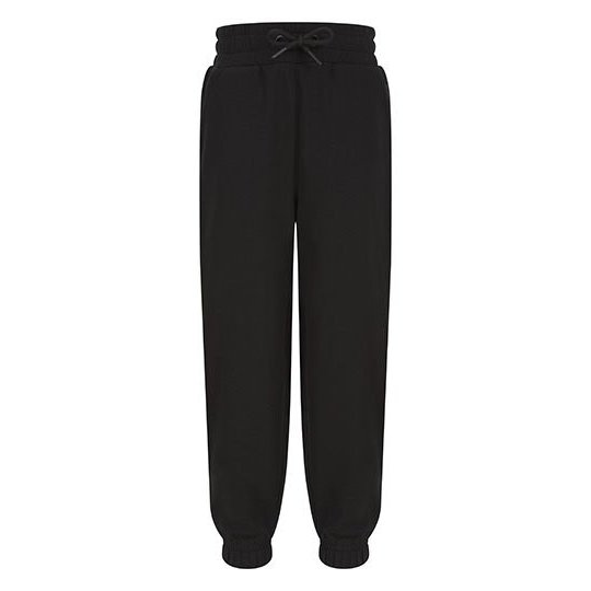 [1000339395] Kids' Sustainable Fashion Cuffed Joggers [SM430] (7-8 years, Black)