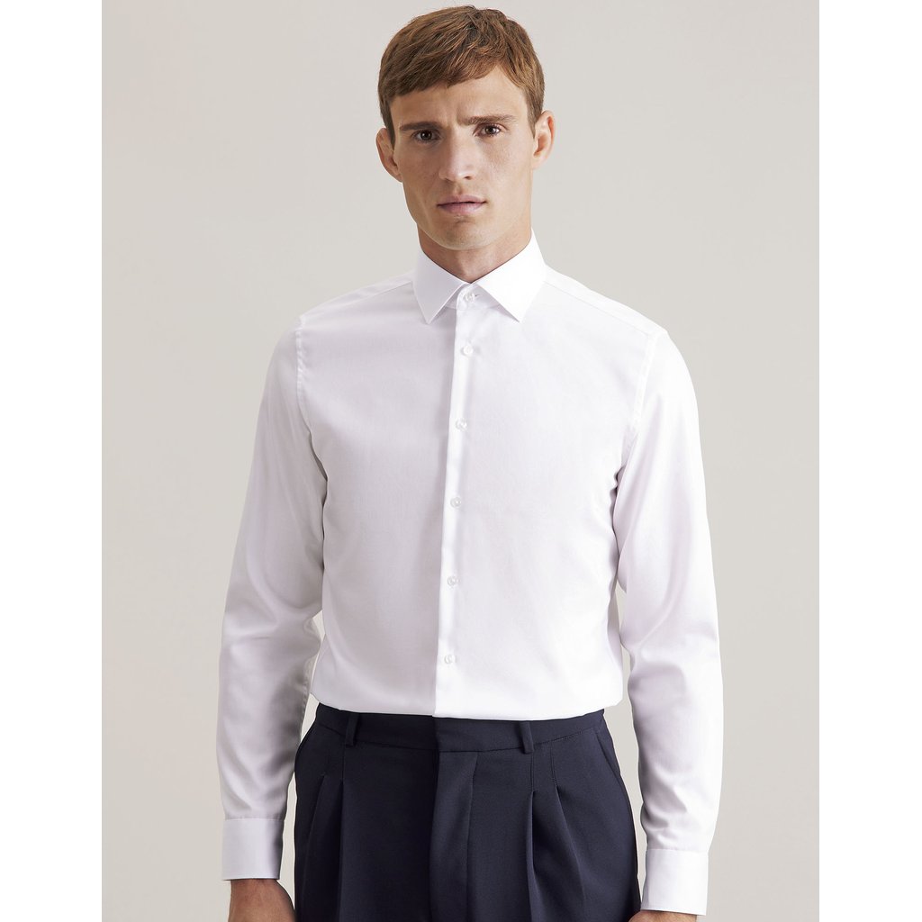 (643510) Men´s Shirt Slim Fit Fine Twill Longsleeve