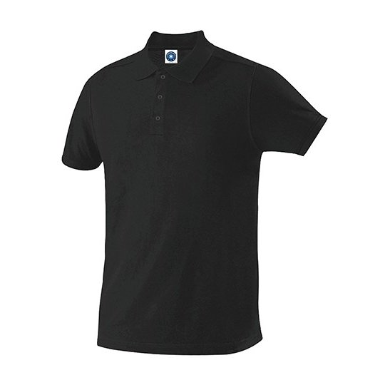 [1000319329] Men´s Organic Cotton Piqué Polo [SW160] (S, Black)