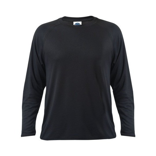 [1000178479] Sport T-Shirt Long Sleeve [SW300LS] (S, Black)