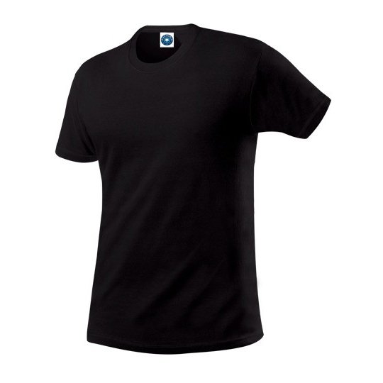 [1000178595] Hefty Tee [SW380] (S, Black)