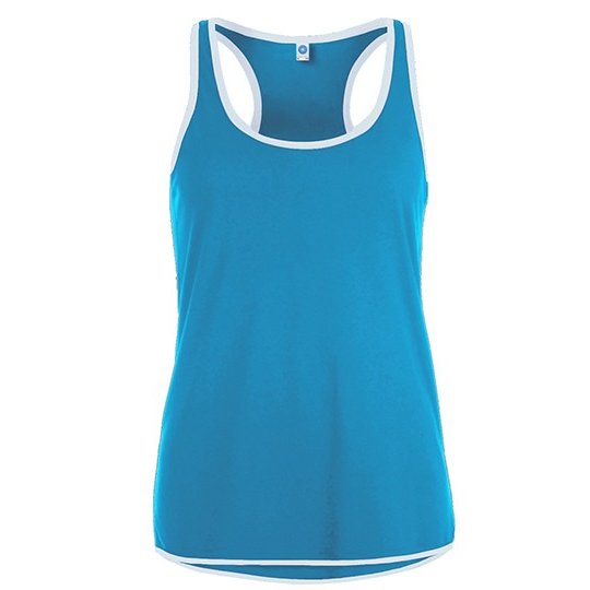 [1000214803] Ladies´ Contrast Sports Vest [SW405] (XS, Atoll / White)