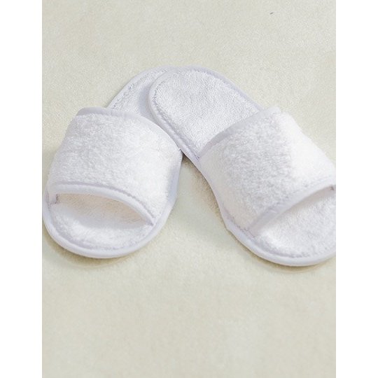 (TC064) Classic Terry Slippers - Open Toe [TC64]