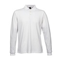 (1406) Men´s Luxury Stretch Long Sleeve Polo [TJ1406]