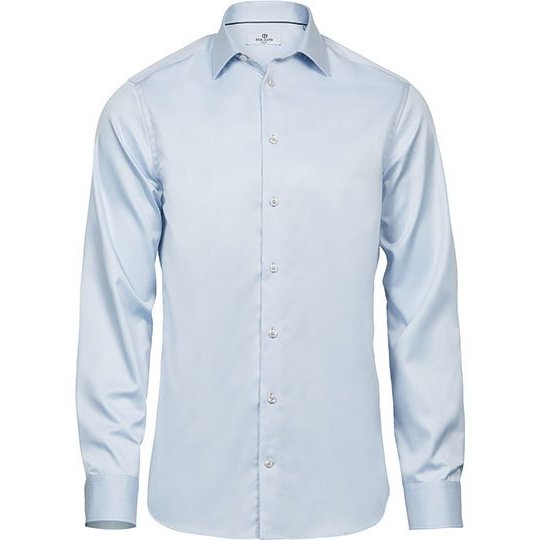 [1000254863] (4021) Luxury Shirt Slim Fit [TJ4021] (S, Light Blue)