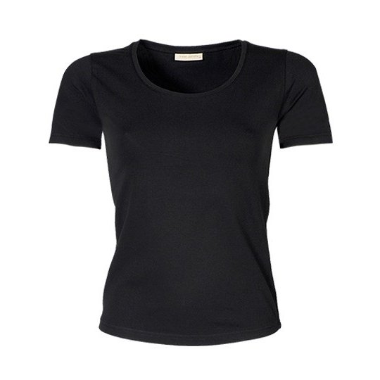 [1000180708] (450) Women´s Stretch Tee [TJ450] (S, Black)
