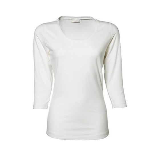 (460) Women´s Stretch 3/4 Sleeve Tee [TJ460]