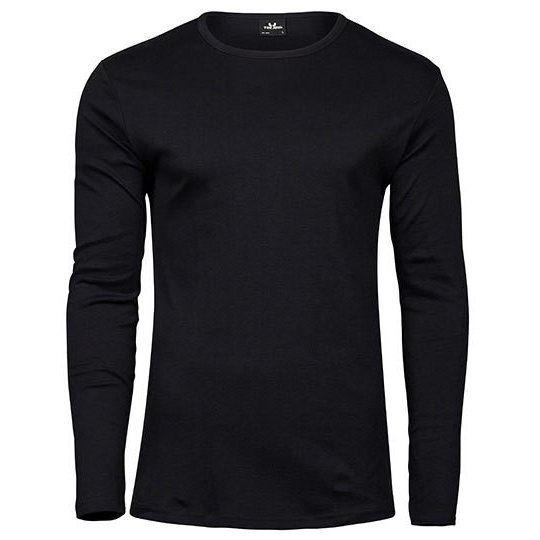 [1000181329] (530) Men´s Long Sleeve Interlock Tee [TJ530] (S, Black)