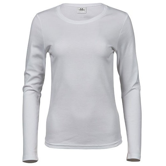 (590) Women´s Long Sleeve Interlock Tee [TJ590]
