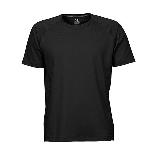 [1000182901] (7020) Men´s CoolDry Tee [TJ7020N] (S, Black)